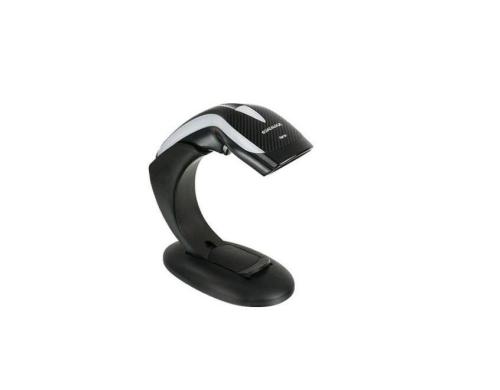 Barcodescanner Heron HD3430 black, USB Kit, inkl. Stand, 1D/2D, IP40,