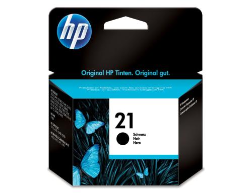 HP Tinte Nr. 21 - Black (C9351AE) 5ml, Seitenkapazität ~ 190 Seiten