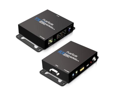 PureTools PT-E-HD50 HDBaseT Set, HDMI/Ethernet/RS232/IR, 4K