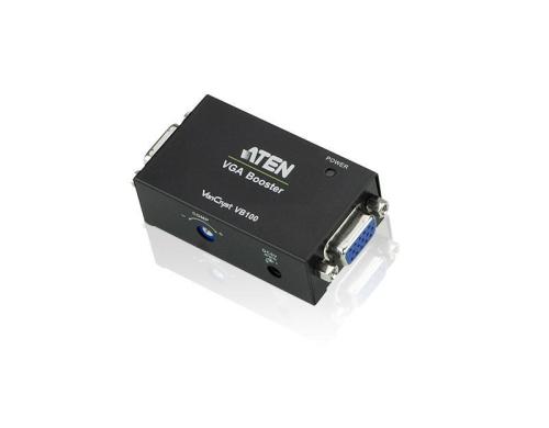 Aten VB100:VGA-Repeater bis max. 70m 1920x1200 bis 30m, 1280x1024 bis 70m