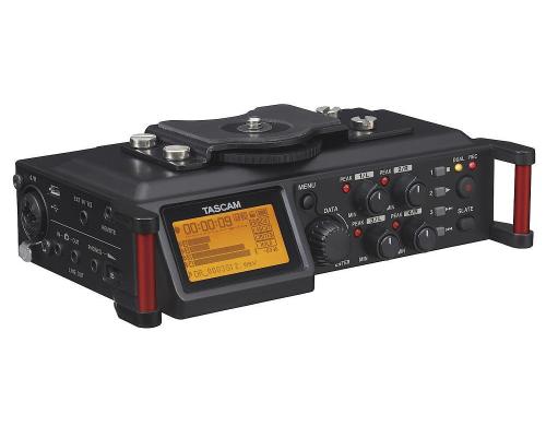 Tascam DR-70D 4-Kanal-Audiorecorder fr DSLR-Kameras
