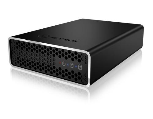 ICY BOX ext. 2.5 Raid Geh. IB-RD2253-U31 schwarz, USB3.1, fr 4x 2.5 SSD/HDD