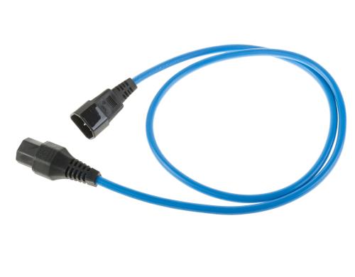 IECLock Netzkabel 1.0m blau IECLock C13 - C14, 3x1.0mm2, H05VV-F