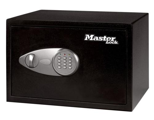 Masterlock Tresor X055ML, schwarz elektr. Zahlenschloss