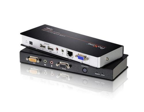 Aten CE770: KVM-Extender, VGA/USB/RS232 bis 300m Reichweite, bis 1920x1200 Aufl.