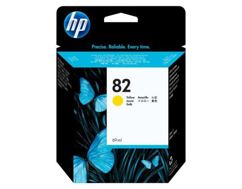 HP Tintenpatrone gelb (C4913A, 82)
