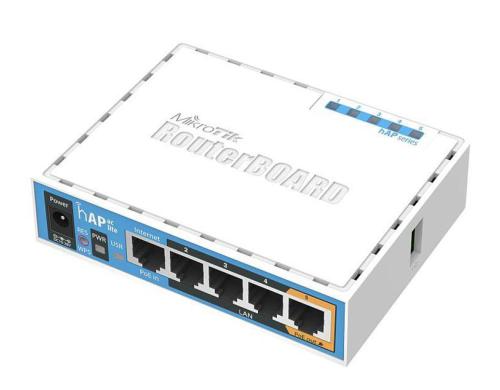 MikroTik RB952UI-5AC2ND: hAP AC Lite 433 & 300Mbps WLAN,  USB Netzteil