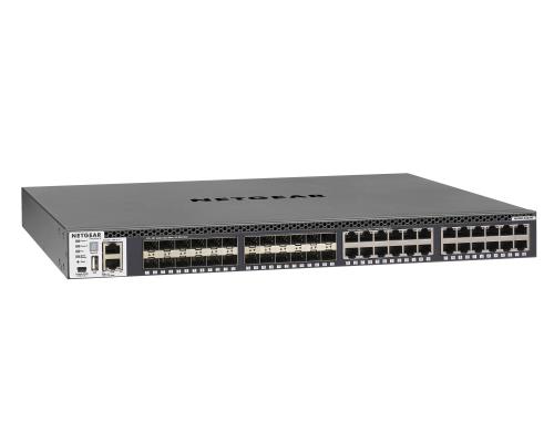 Netgear XSM4348S: 48 Port Managed Switch 24x 10GBase-T, 24x SFP+, L3
