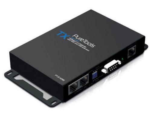 PureTools PT-E-HD60 HDBaseT Set, HDMI/Ethernet/RS232/IR/USB, 4K