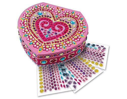 Sticky Mosaics: Heart Box Alter: ab 5 Jahre