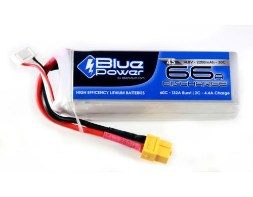 EP BluePower LiPo-Akku 14.8V 2200mAh 30C 31.6x35x101mm 227g