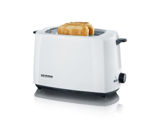Severin Automatik-Toaster AT 2286 mit integriertem Brtchen-Rstaufsatz