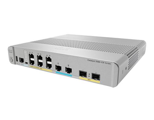 Cisco 3560CX-8XPD-S: 8 Port IP Base Switch 6xGE, 2x10GE, 2xSFP+ 10G, 8xPoE+ (240W)