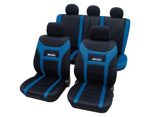 Autositzbezug Super Speed, blau Sitzbezugset Universal passend