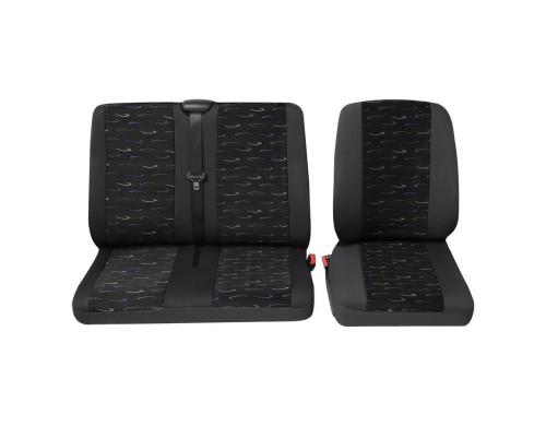 Autositzbezug Profi 2, schwarz Sitzbezugset Universal passend