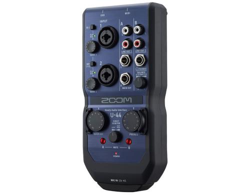 Zoom U-44 USB 2.0 Audiointerface, 4IN x 4OUT