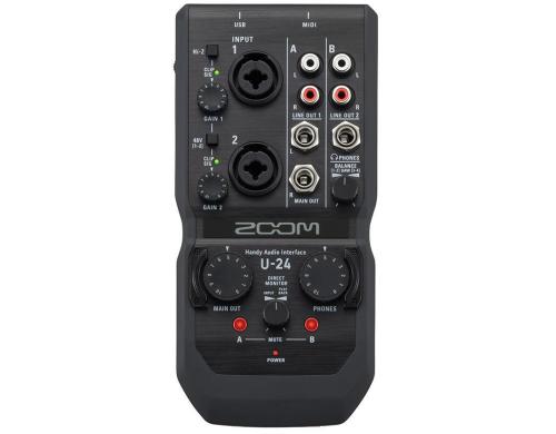 Zoom U-24 USB 2.0 Audiointerface, 2IN x 4OUT