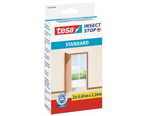 Tesa Insect Stop Standard Tren weiss Grsse: 2x 0.65m x 2.2m,