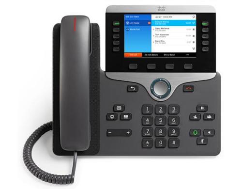 Cisco IP Phone 8841 IP-Telefon Schwarz 