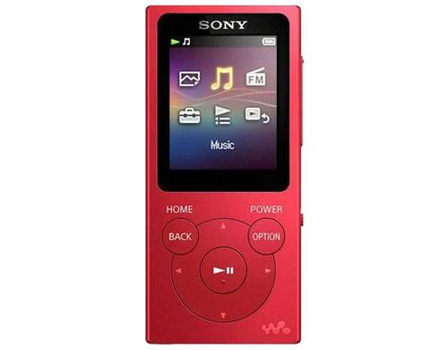 Sony Walkman NW-E394R, 8GB, rot MP3 Player mit 8GB