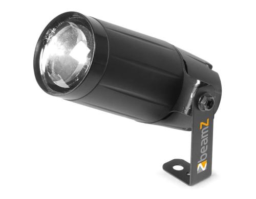 BeamZ PS6WB Pin Spot 6W LED, weiss, 10 Abstrahlwinkel
