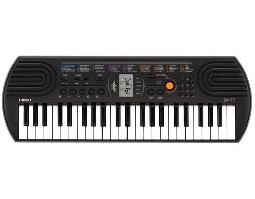 CASIO SA-77 Mini Keyboard, 44 Keys, Grey