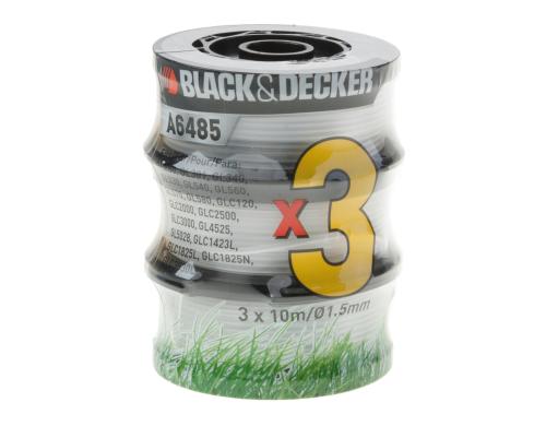 BLACK+DECKER Ersatzfaden 3x6m