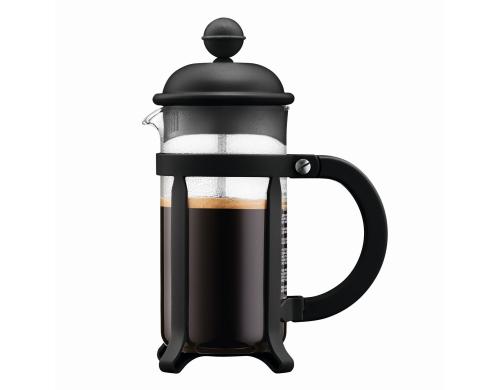 Bodum Java Kaffeebereiter 1 Liter schwarz, French Press fr acht Tassen