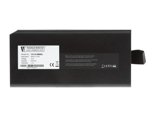 Vistaport Notebook Batteries fr Dell LiIon, 10.8V, 5200mAh