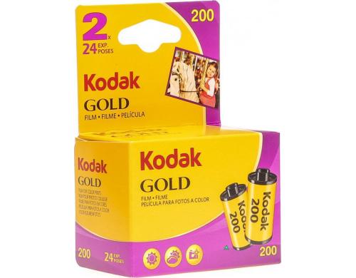 Kodak Gold 2x Film 135/24 2x 24 Film