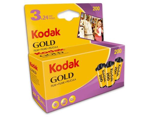 Kodak Gold 3x Film 135/24 3x 24 Film