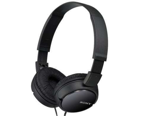 Sony Kopfhrer MDRZX110B, schwarz Geschlossene ohraufliegende Kopfhrer