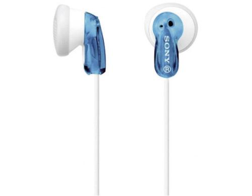 Sony Kopfhrer MDRE9LPL, blau In-Ear, transparent