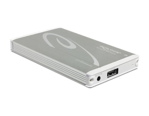 Delock 42554 2.5 Externes Gehuse SATA HDD Multiport USB 3.1 10 Gbps