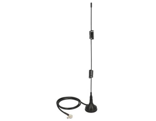 LTE/HSPA/GSM Antenne, TS-9-Stecker 3Bi Gewinn, 27cm, schwarz, 50cm Kabel