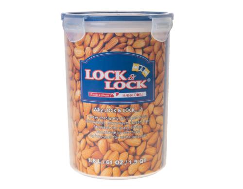 Lock & Lock Vorratsdose rund 1.8 Liter  14.2cm