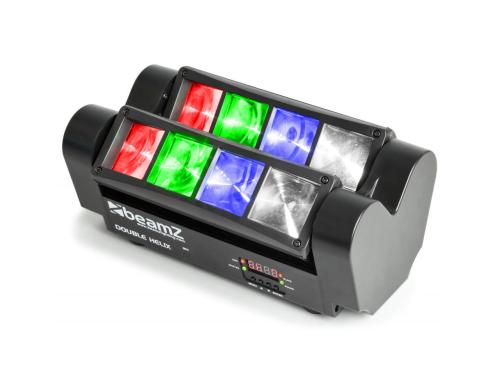BeamZ MHL820 Double Helix 8x3W RGBW LED Lichteffekt
