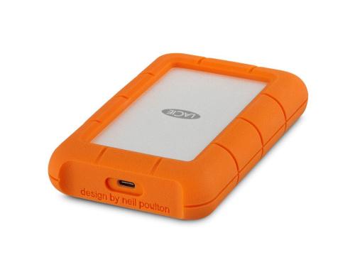 LaCie Rugged USB-C 2.5 1TB USB 3.0 Typ C, silber/orange