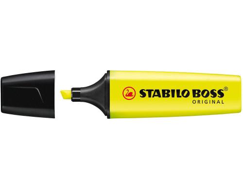 Stabilo Leuchtmarker gelb, 10er Karton 