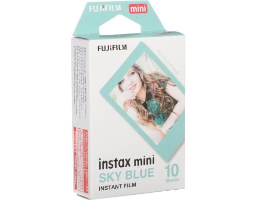 Fujifilm Instax Mini 10 Blatt blau zu Instax Mini 90 Neo classic / Mini 8