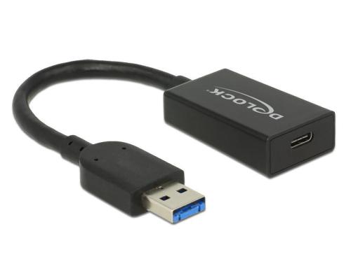 USB3.1 Adapter: A-Stecker zu C-Buchse, 15cm fr USB3.1 Gerte, bis 10Gbps