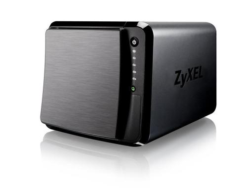 ZyXEL NAS542-8T, Netzwerk-Storage, 8TB 4xSATA2, 2xGigabit, 3xUSB 3.0, DLNA