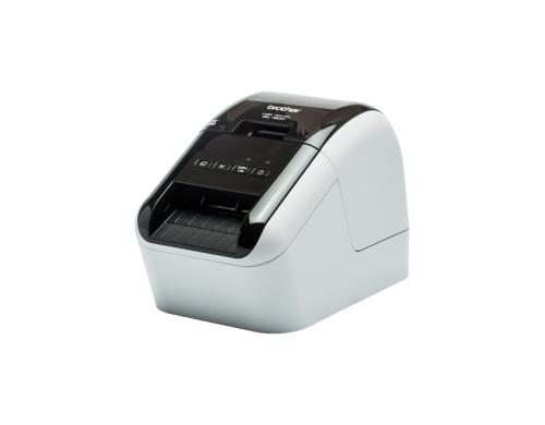 Brother P-touch QL-800, Profi-Labelprinter 148mm/Sek, 12mm - 62 mm Breite, USB, Rot,
