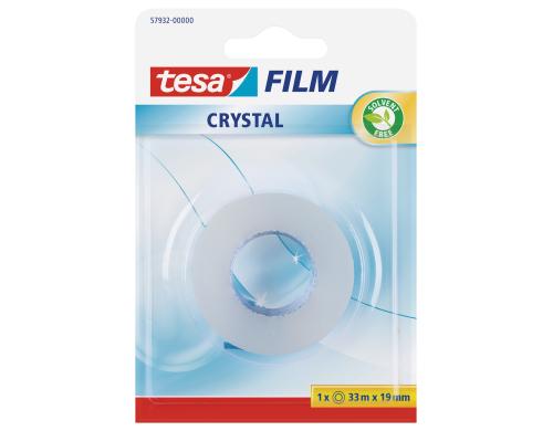 Tesa Klebeband Tesafilm crystal 33m x 19mm, 1 Rolle