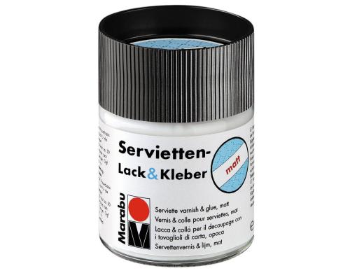 Marabu Servietten-Lack & Kleber matt, 50 ml