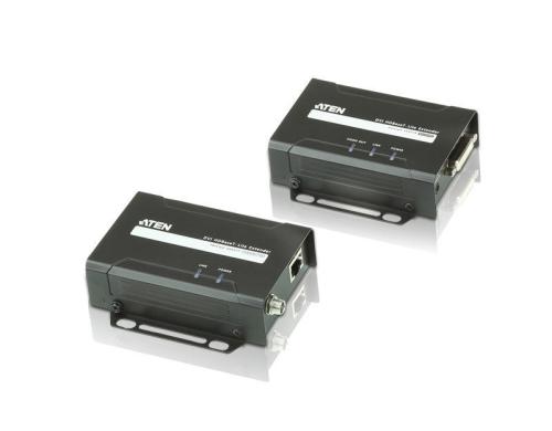 Aten VE600: DVI-Extender bis 70m Reichweite, bis 1920x1200 Aufl.