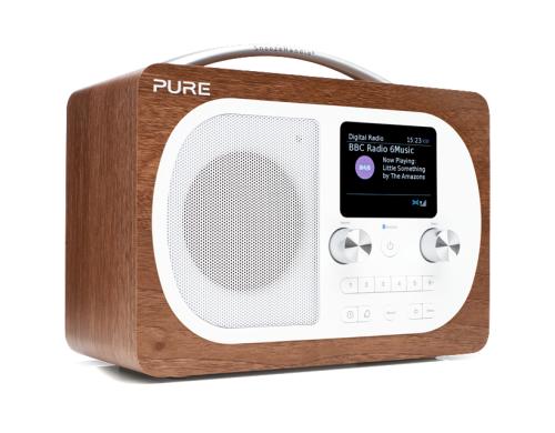 Pure DAB+ Radio Evoke H4 BT BT, Farbdisplay, Weckfunktion und Timer