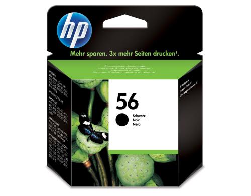 HP Tinte Nr. 56 - Black (C6656AE) 19 ml, Seitenkapazität ~ 520 Seiten