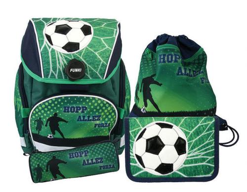 Funki Joy-Bag Soccer Schulrucksack 4-teiliges Set