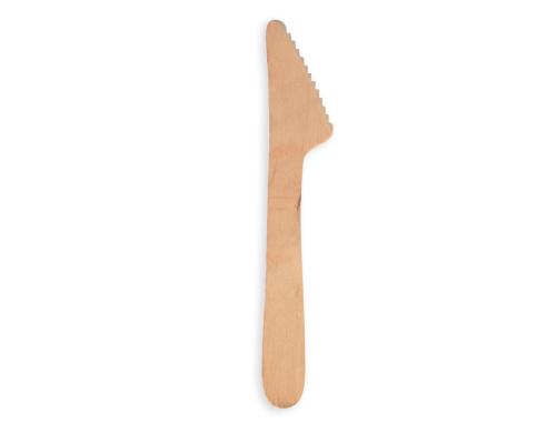 Papstar Holz-Messer pure 16.5cm Inhalt 100 Stck